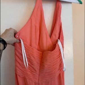 David’s Bridal halter dress